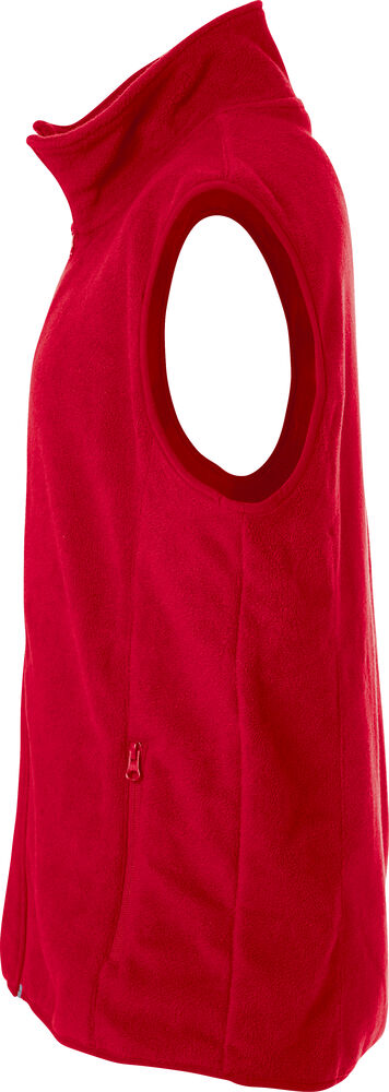 Clique - Basic Polar Fleece Vest Rouge M
