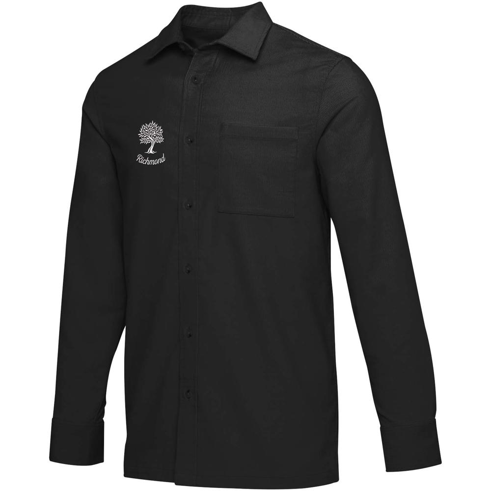 Alum corduroy uniseks overhemd