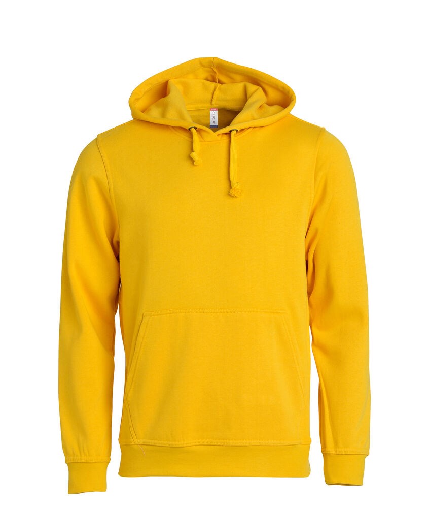 Clique - Basic Hoody - Jaunecitron