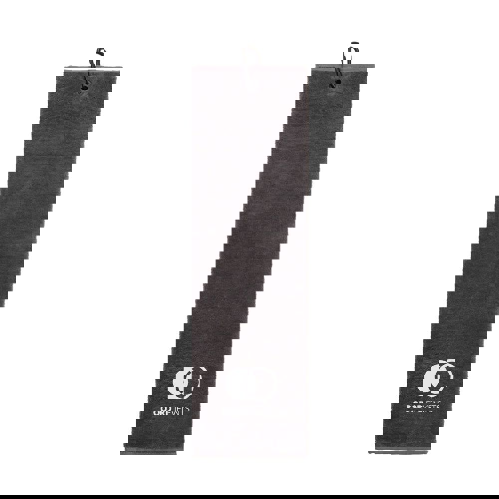 Golfhanddoek - Donkergrijs