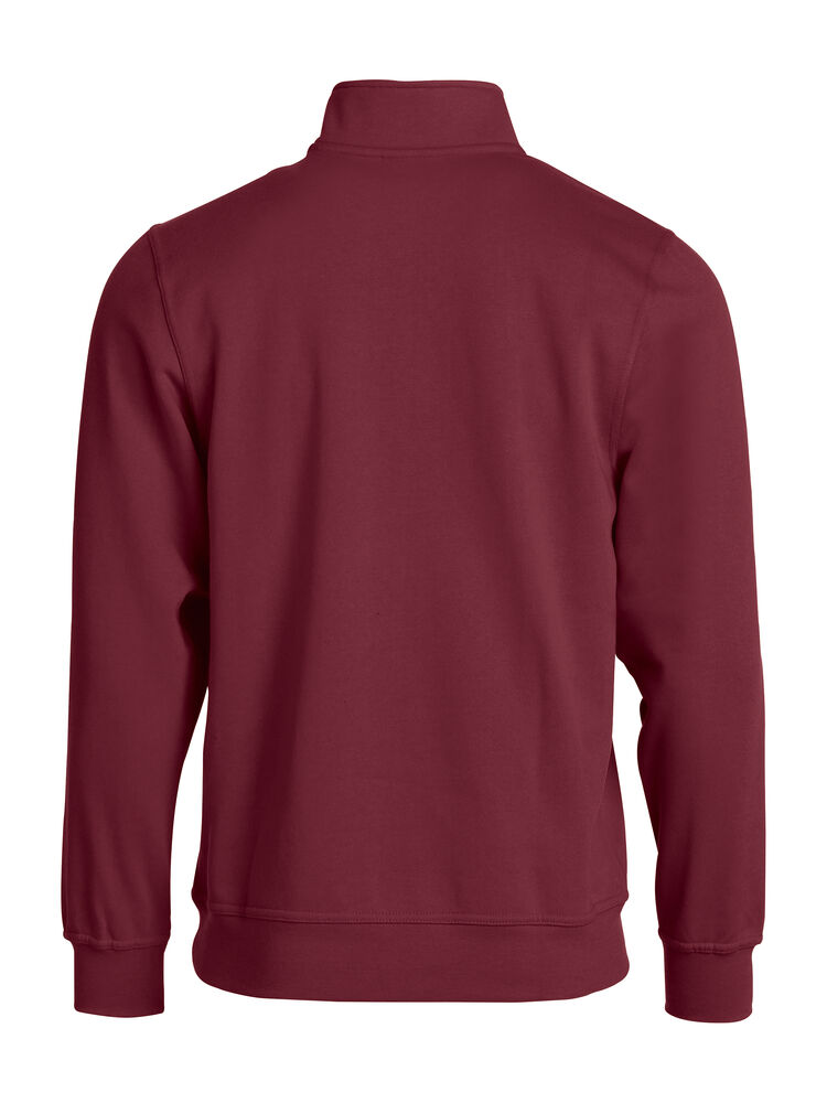 Clique - Basic Half Zip Bordeaux L