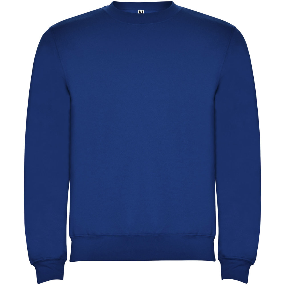 Clasica 280 g/m² unisex trui met ronde hals - Koningsblauw