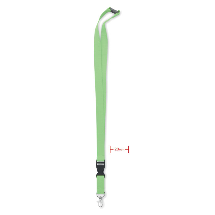 LANNYCOT - Lanyard coton 20mm - Lime