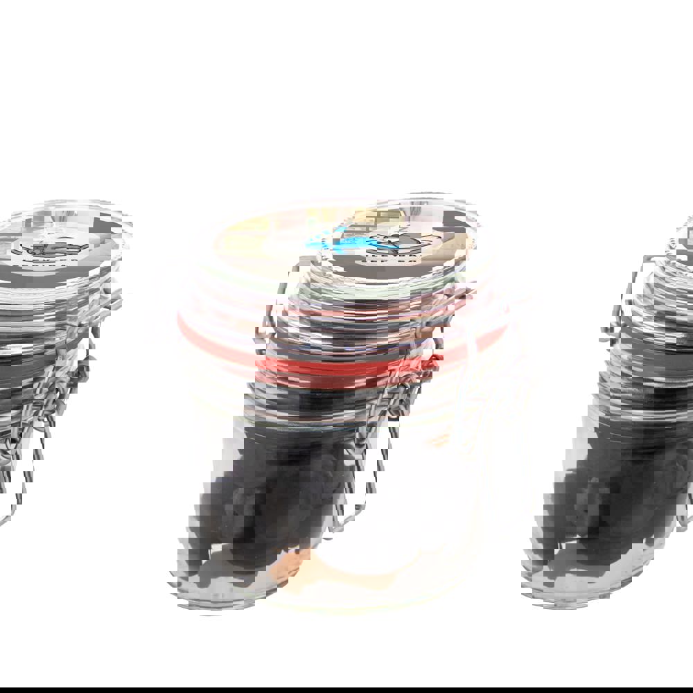 Weckpotje 0,25 liter, gevuld met snoep