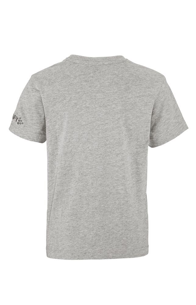 Craft - Community 2.0 Tee JR Grey melange 146/152