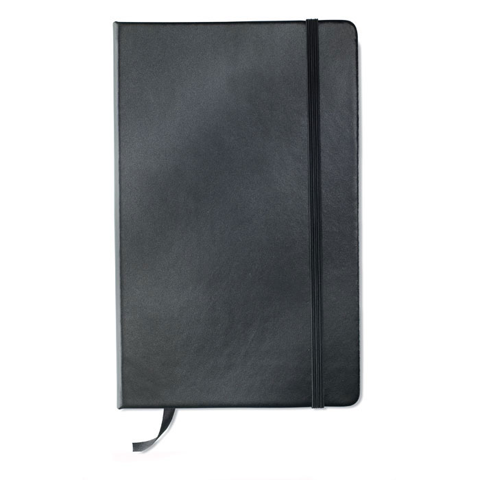 ARCONOT LINED - A5 notitieboek, gelinieerd - Zwart