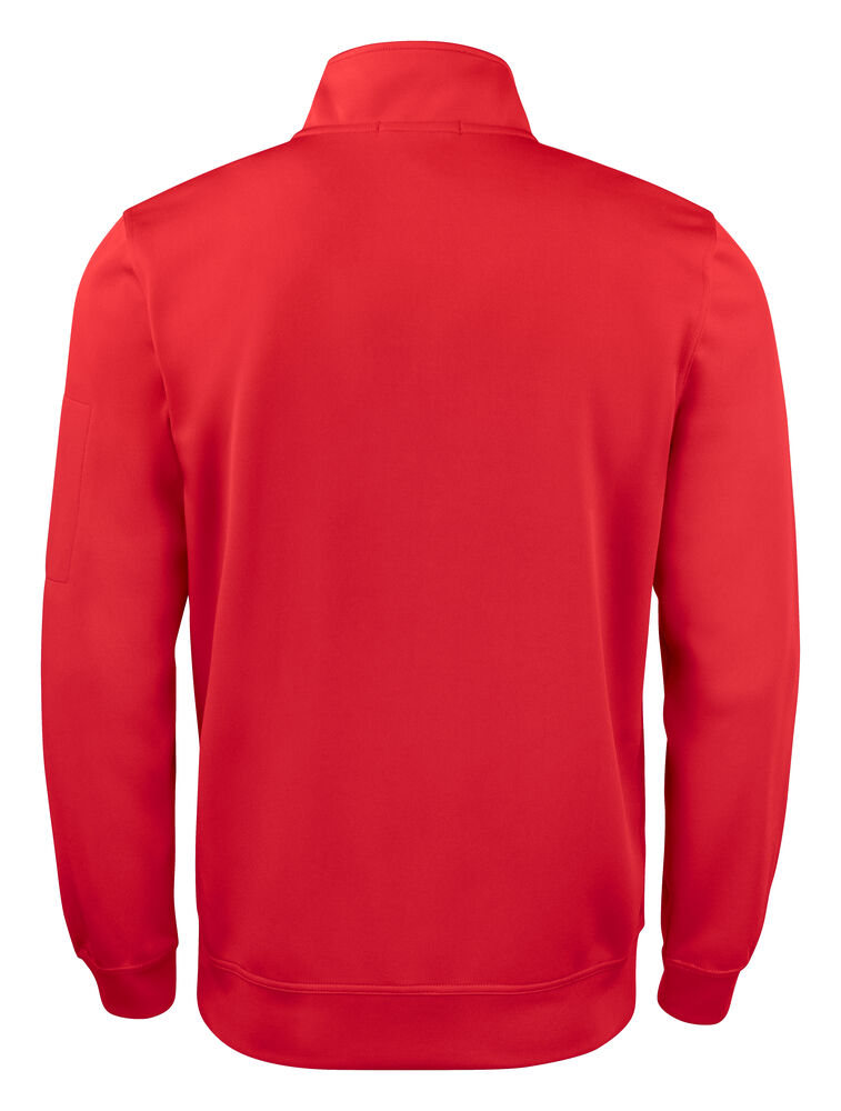 Clique - Basic Active Half Zip Rouge 4XL