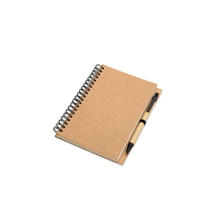 BLOQUERO - B6 Bloc-notes recyclé 70 pages - Beige