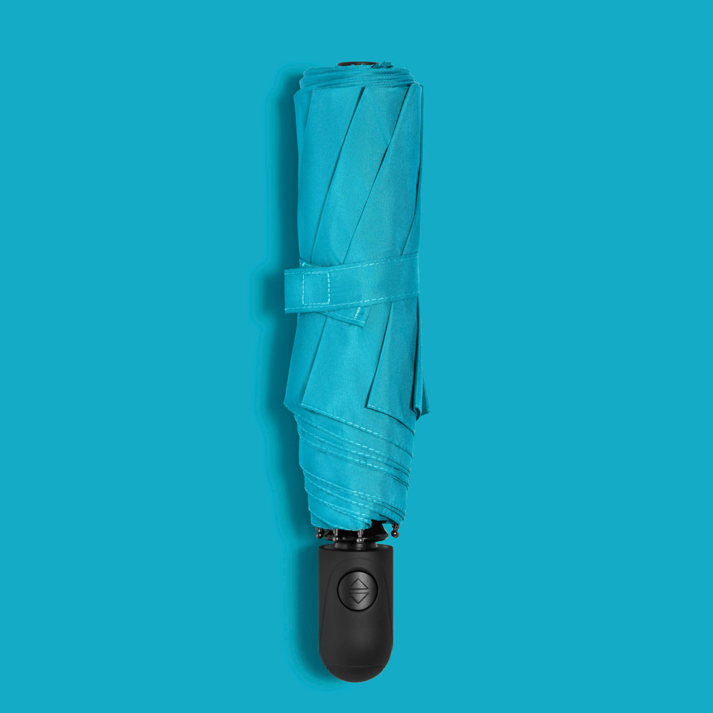 Cambridge volautomatische paraplu - Turquoise