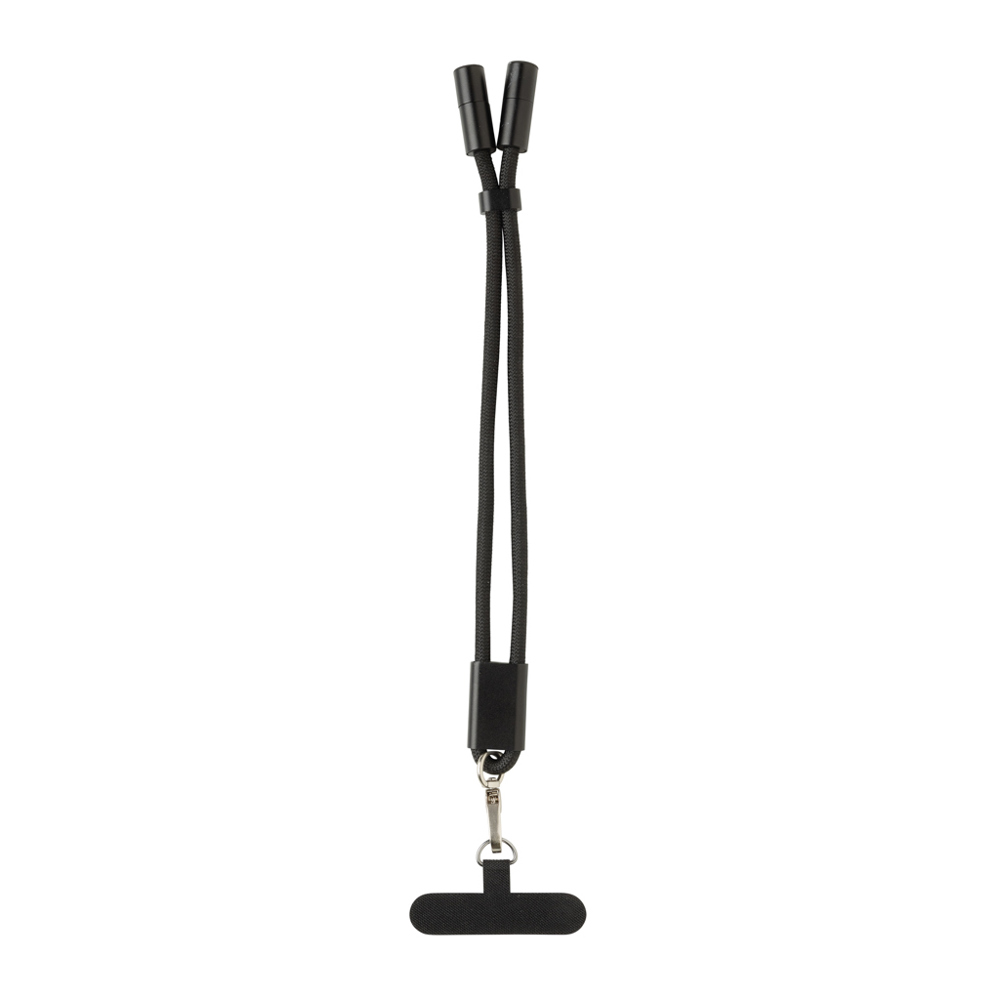 Bracelet téléphone avec câble 60W en rPET RCS LoopAmp