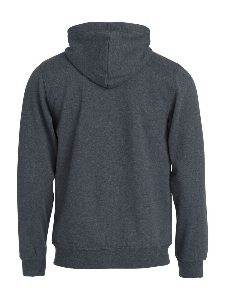 Clique - Basic Hoody Full Zip Grisanthracitemélange XXL
