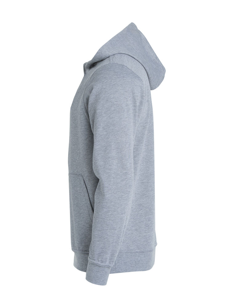 Clique - Basic Hoody Junior Grismélange 100