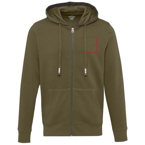 Arora heren hoodie met ritssluiting