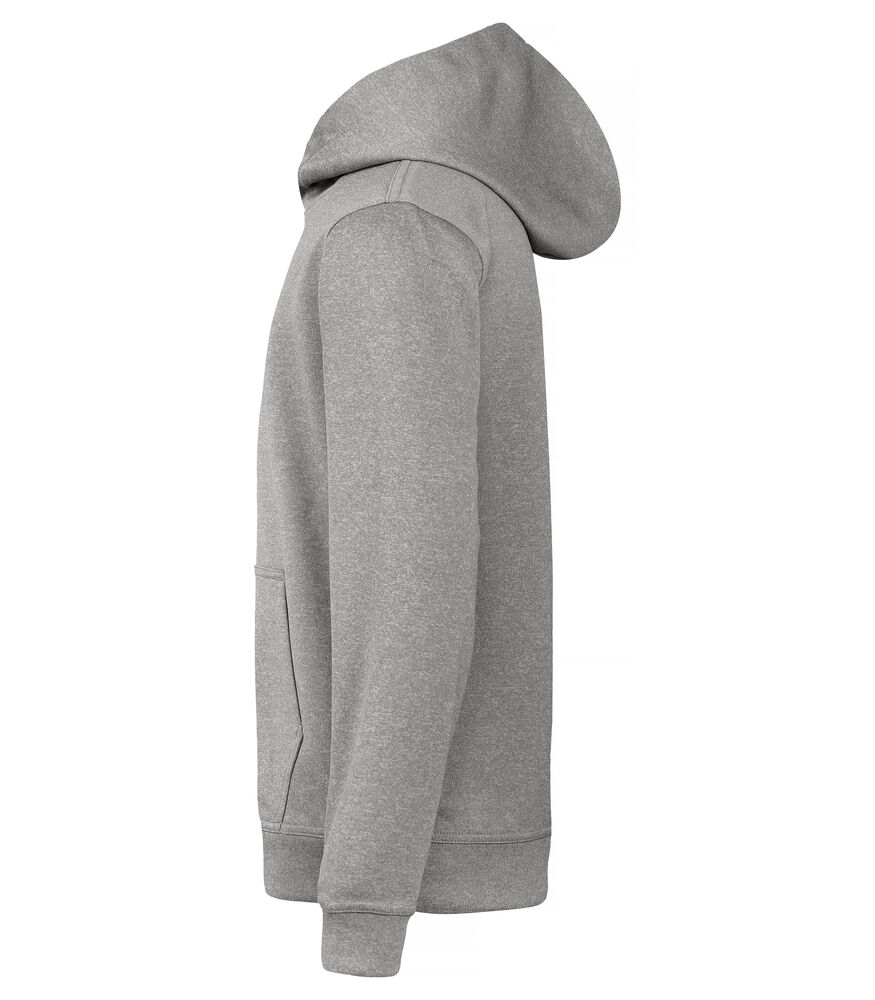 Clique - Basic Active Hoody Junior Grismélange 140
