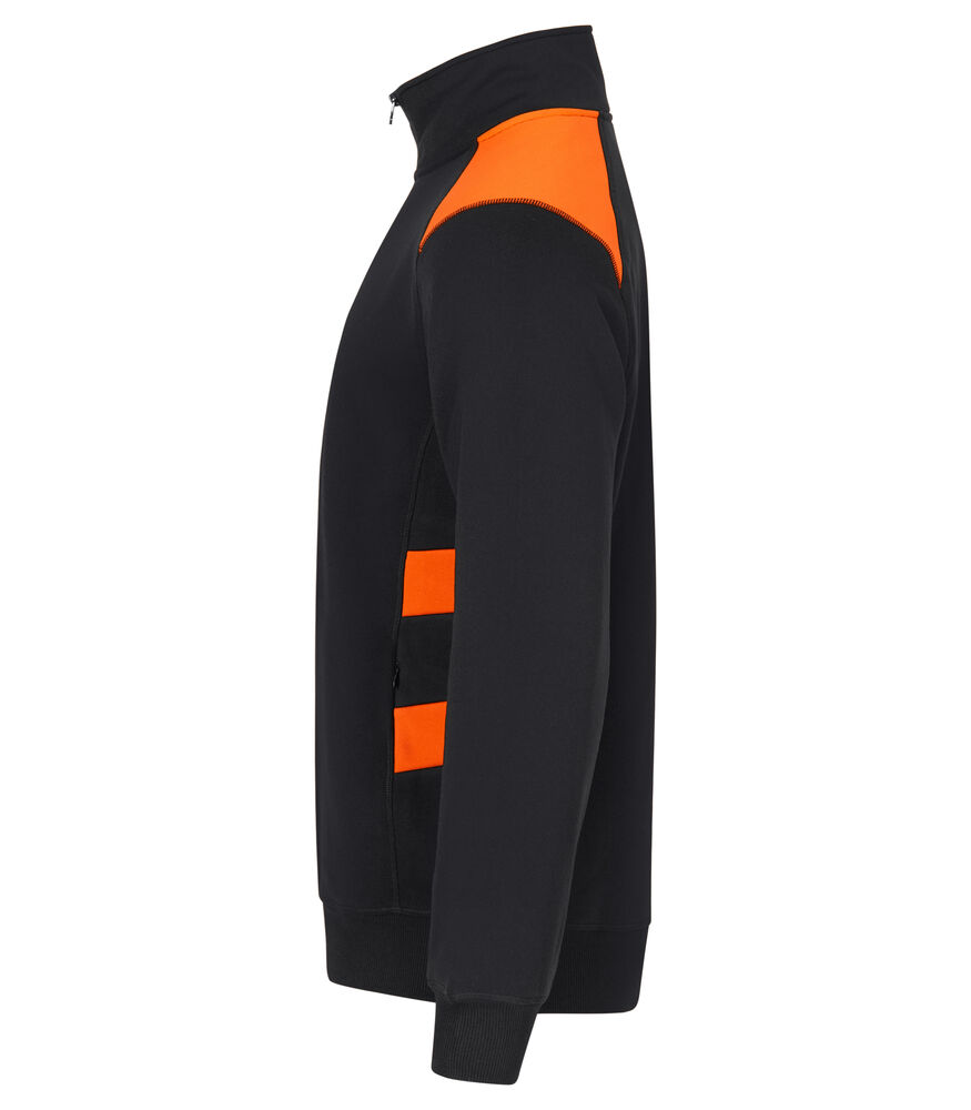 Clique - Ambition Half Zip OrangeHV XL