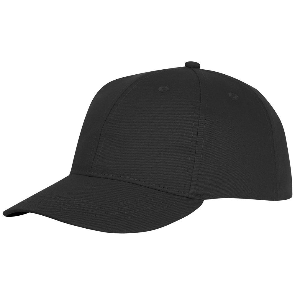 Ares 6 panel cap - zwart