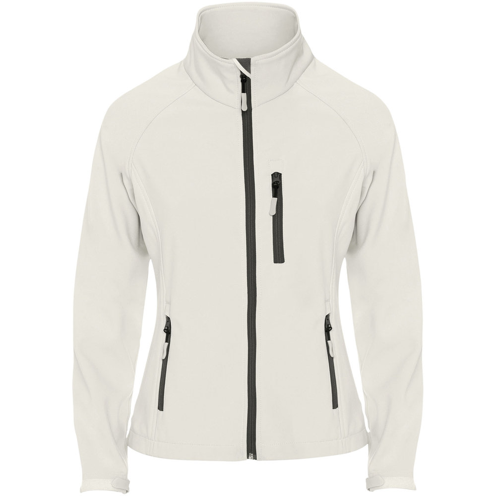 Antartida softshell damesjack - Parelwit