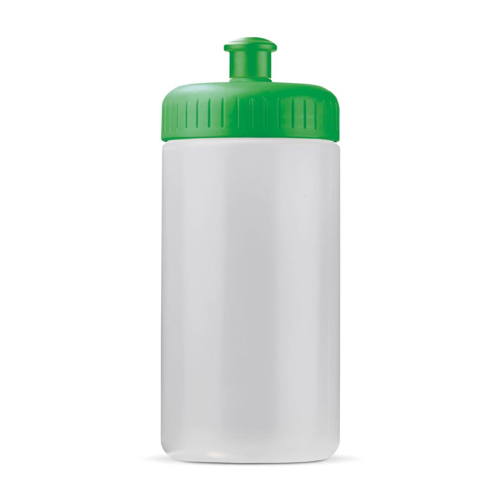 Bidon de sport Bio based 500ml basic - Transparent / Vert
