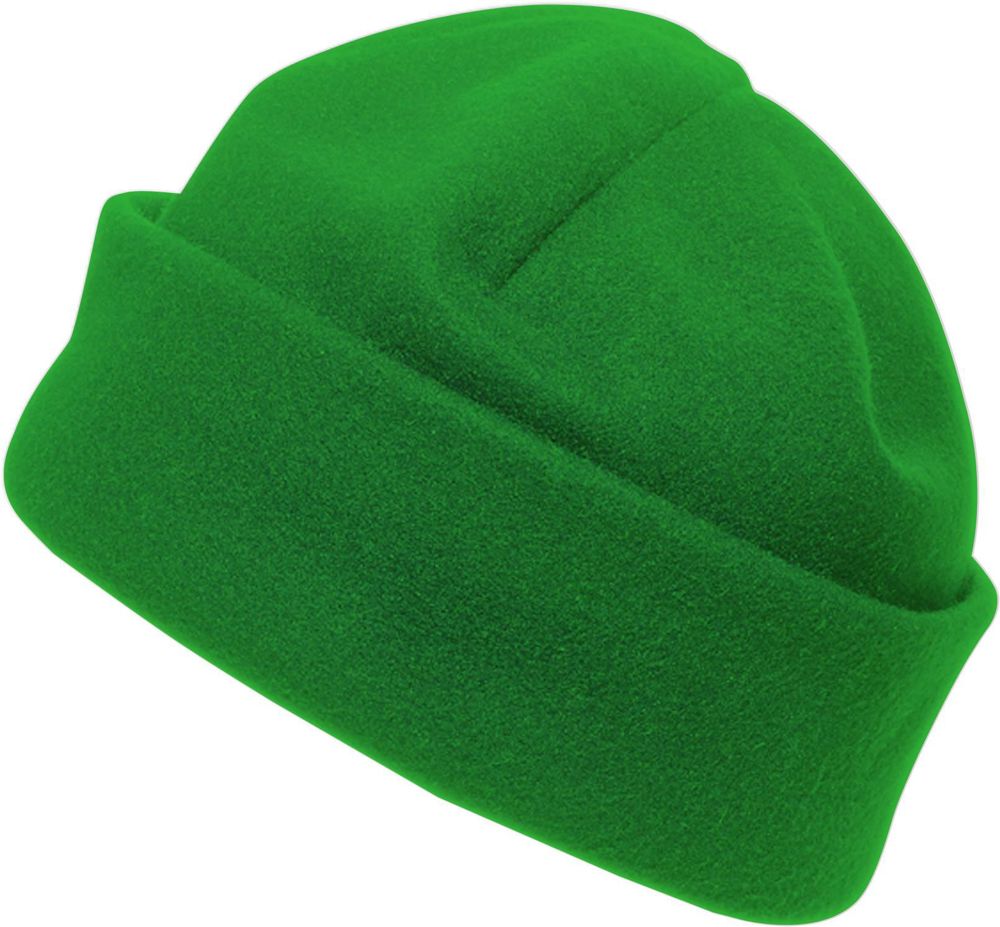 Bonnet en laine polaire Elliana - vert