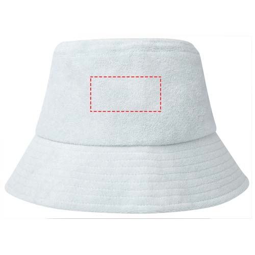 Bob anti-UV de 230 g/m² Melo en tissu éponge recyclé GRS