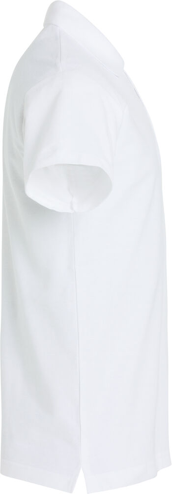 Clique - Basic Polo S/S Junior Wit 140
