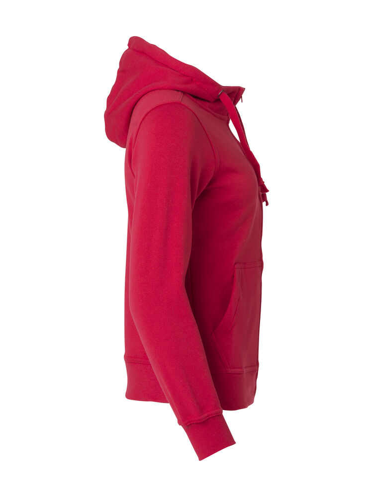 Clique - Basic Hoody Full Zip Women Rouge XXL