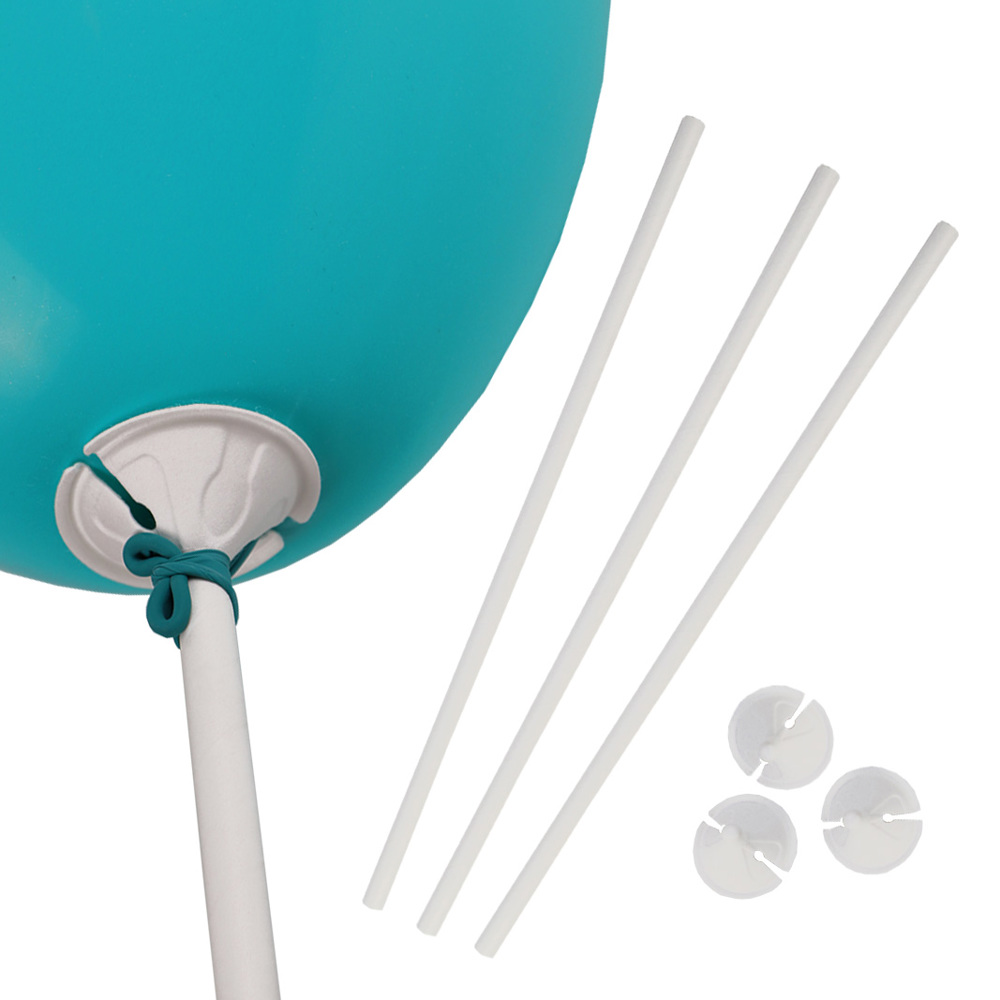 Ballonstokjes van papier