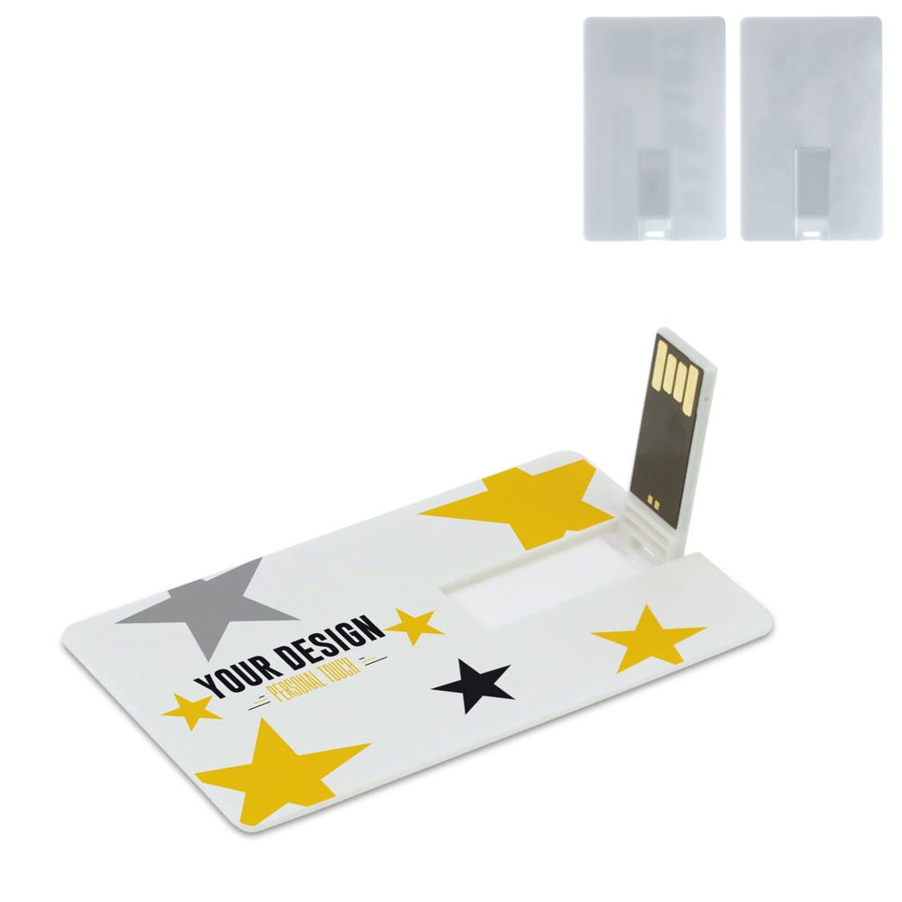 Clé USB 4GB Flash drive forme carte de crédit