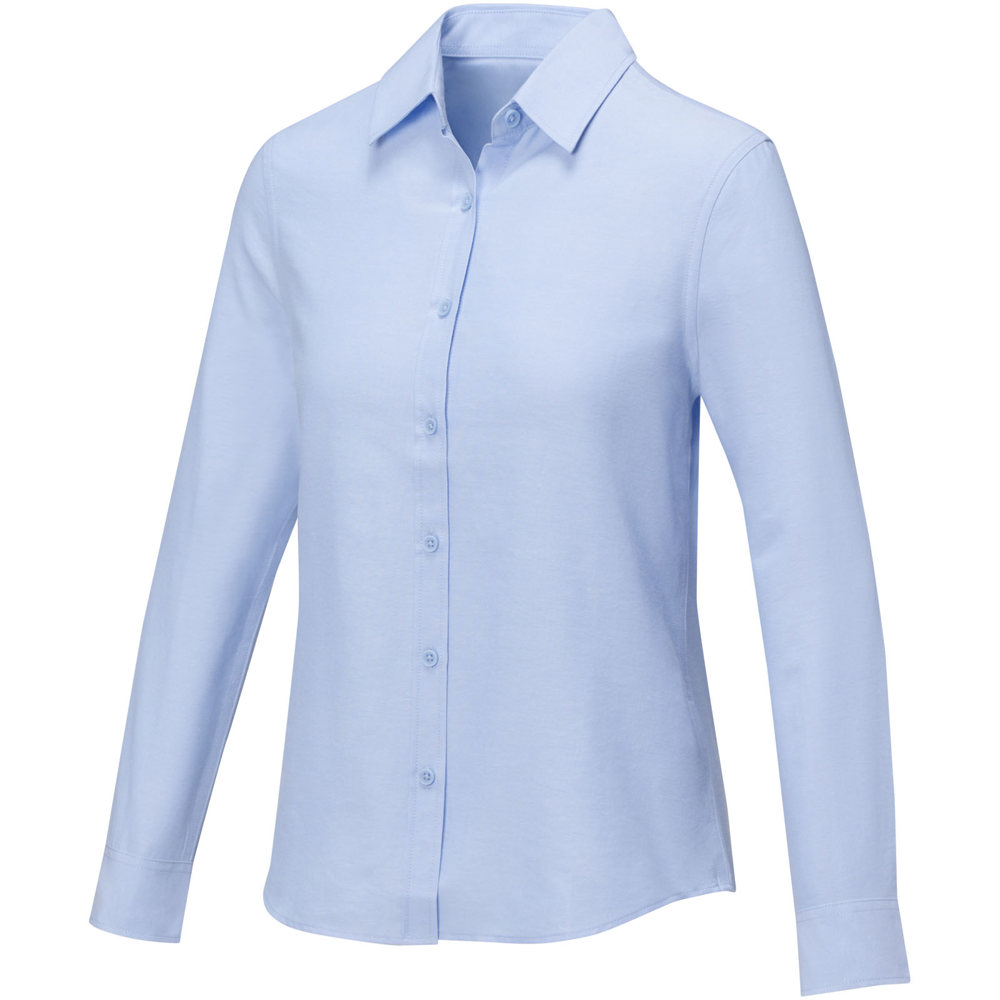 Chemise à manches longues de 130 g/m² Pollux pour femme - Bleu clair