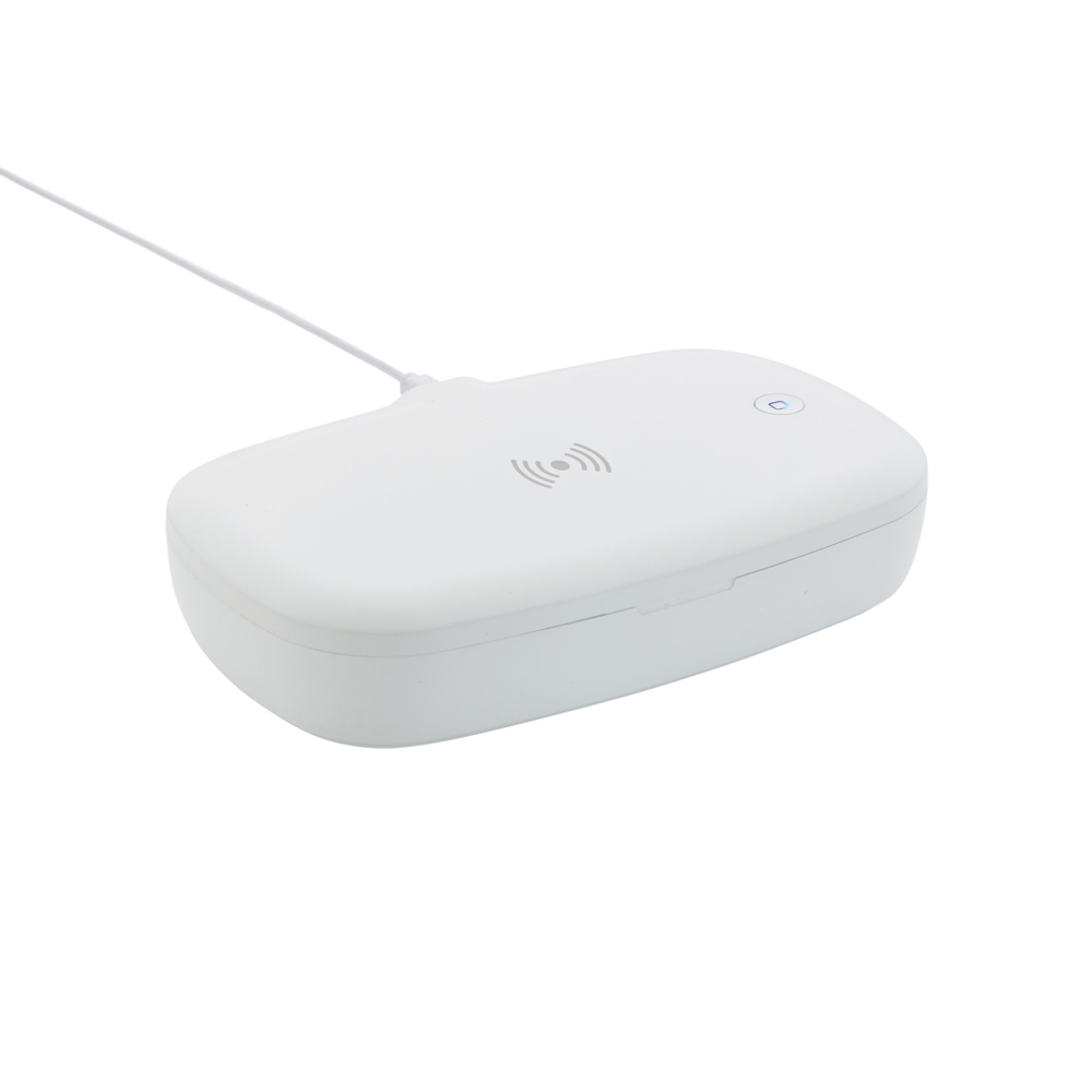 Boîte de stérilisation UV-C avec chargeur sans fil 5W
