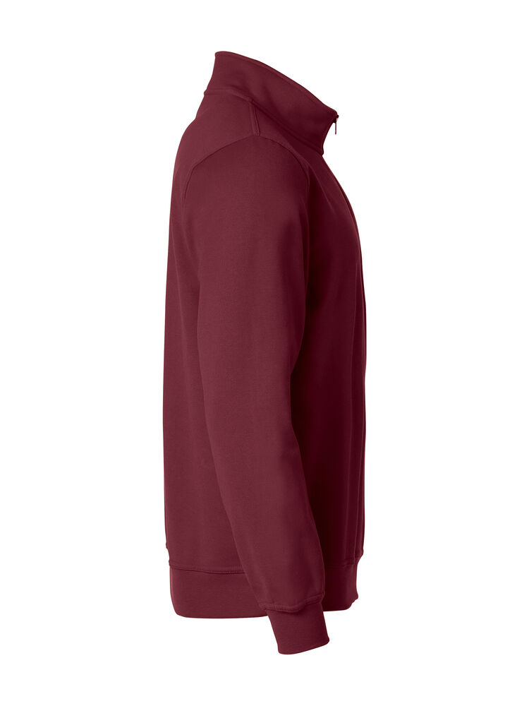 Clique - Basic Half Zip Bordeaux L