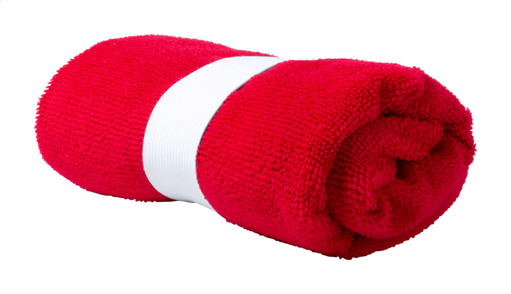 Athletic - absorberende handdoek - rood