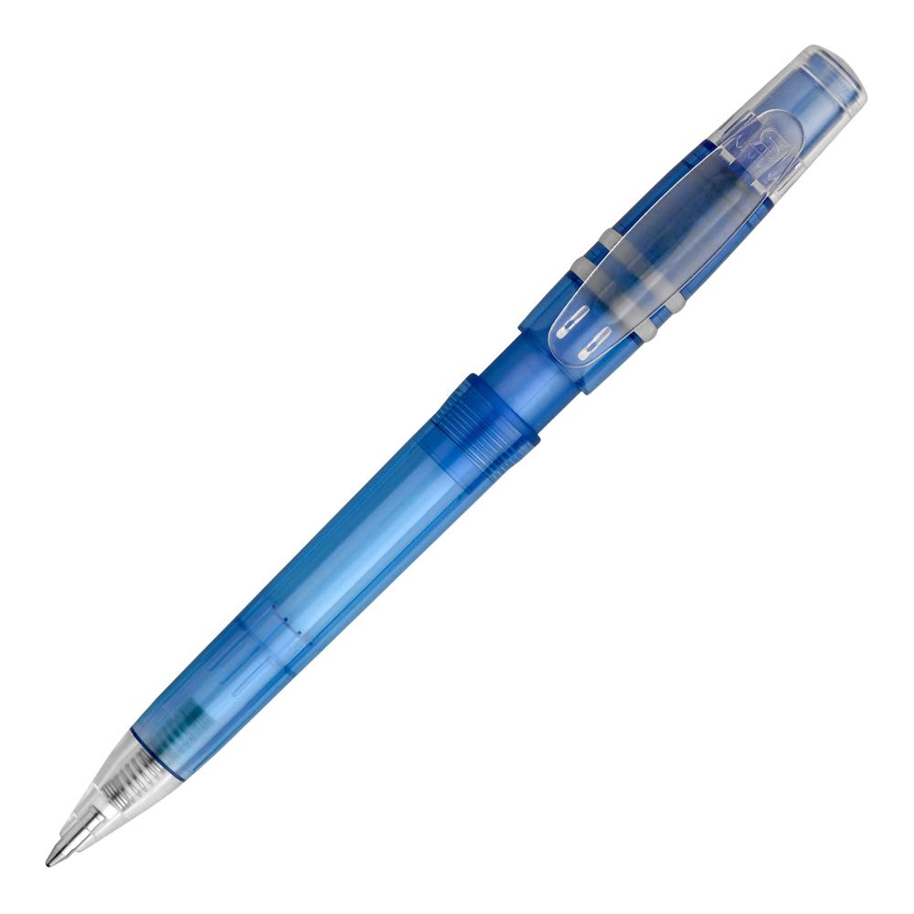 Balpen Nora Clear transparant - Transparant / Blauw