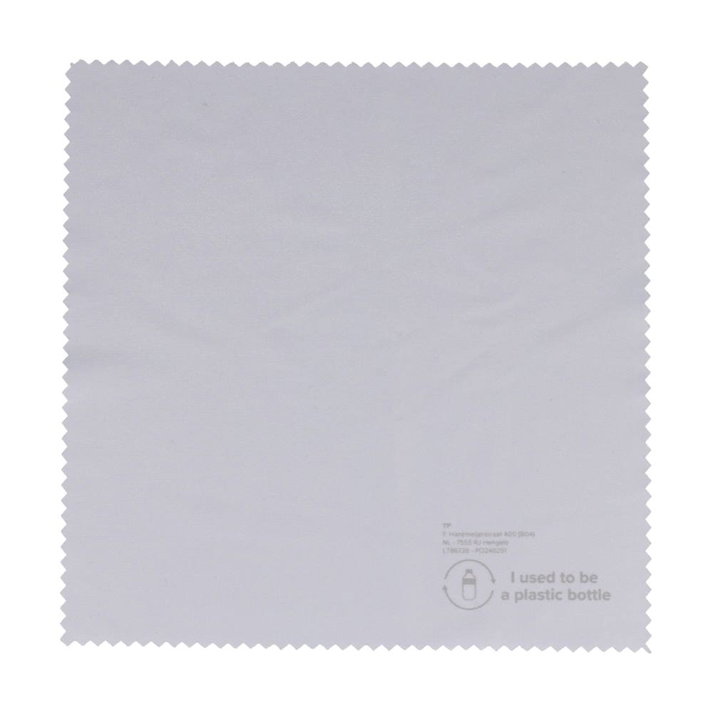 Chiffon de nettoyage en microfibre R-PET 15 x 15cm sublimation
