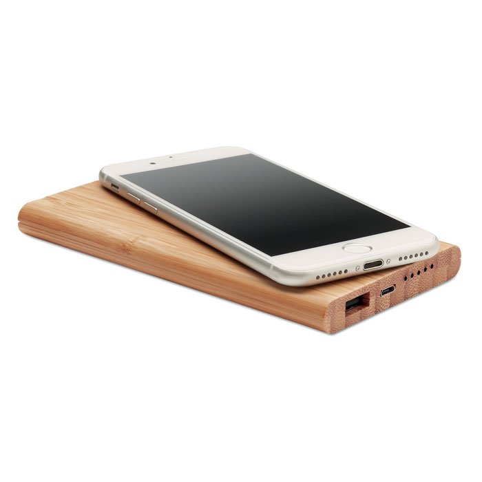 ARENA - Powerbank/chargeur en bambou
