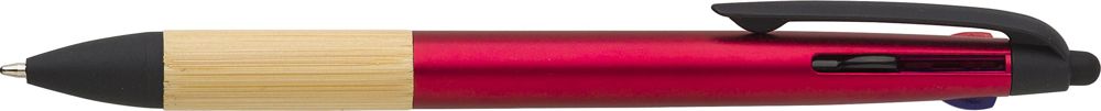 ABS 3-kleuren inkt balpen Malachi