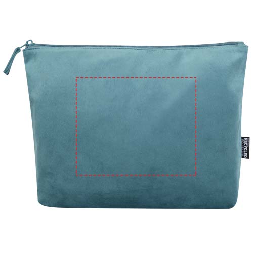 Set de trousses de toilette en velvet gomme recyclées GRS Swift