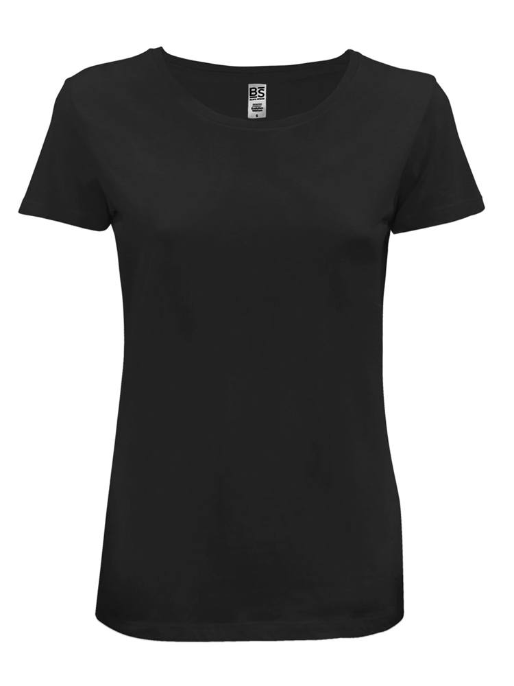 BS Evolution t-shirt femme, 150 gr/m² - Noir