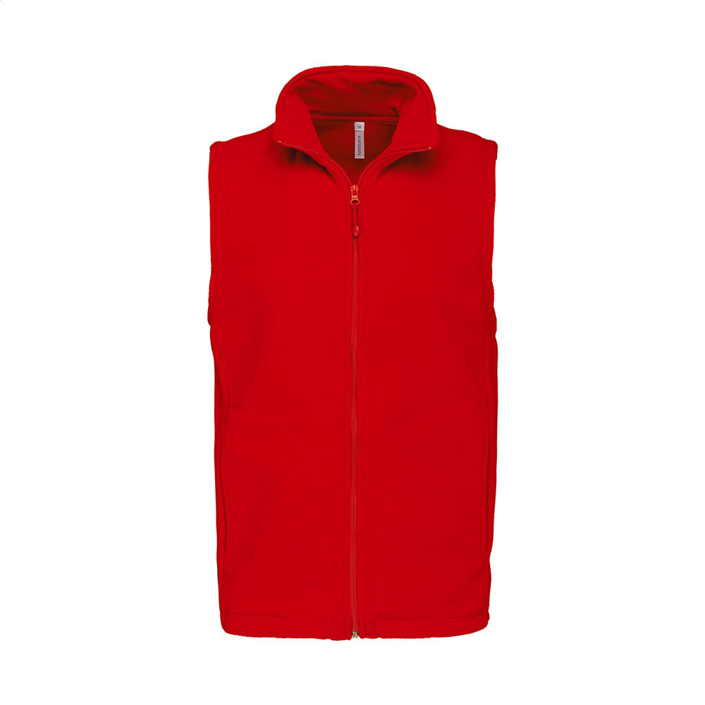 KA913 - veste polaire bodywarmer - rouge