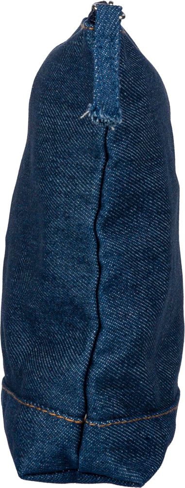 Trousse de maquillage en denim recyclé Orin