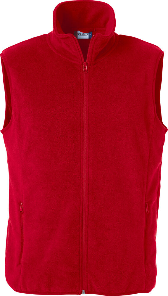 Clique - Basic Polar Fleece Vest - Rouge
