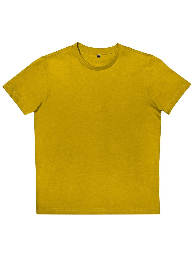 BS Moon t-shirt enfants, 150 gr/m² - Jaune moutarde