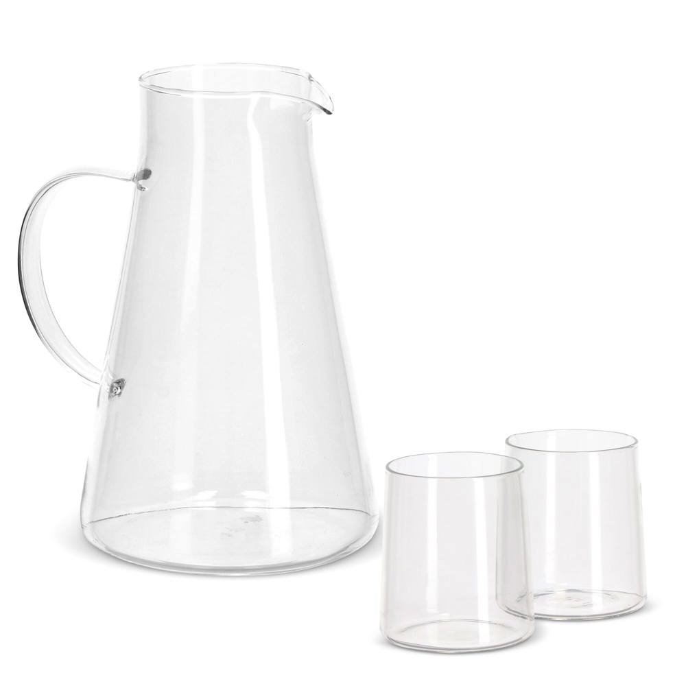 Carafe InSideOut Elin avec 2 verres 
