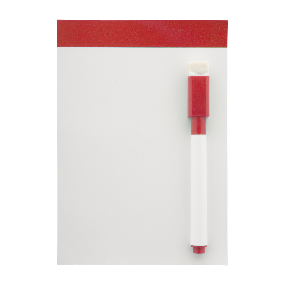 Mafri - ardoise magnétique - Rouge/Blanc