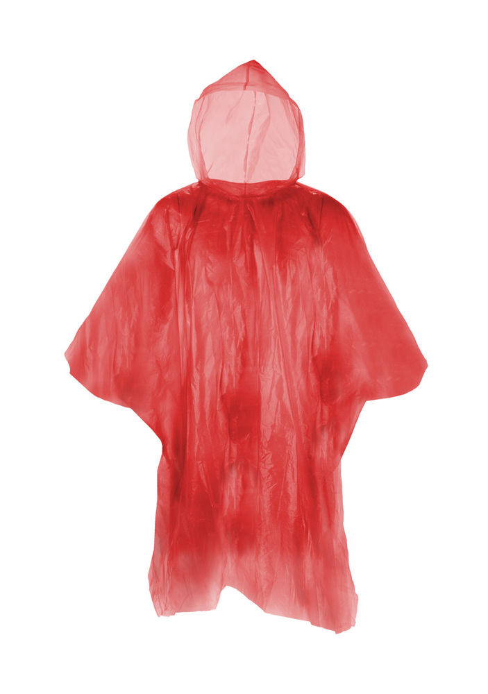 Stormy - poncho - rood