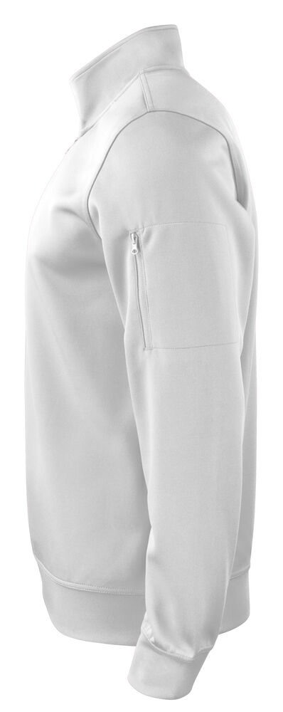 Clique - Basic Active Half Zip Blanc XL