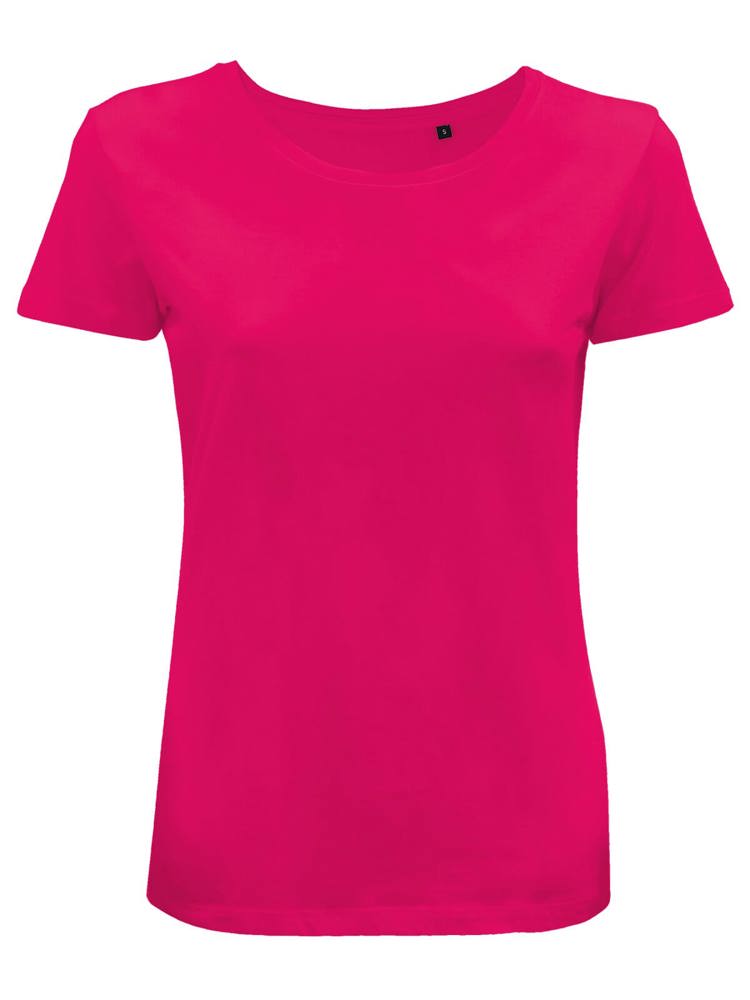 BS Moon t-shirt femme, 150 gr/m² - Fucsia