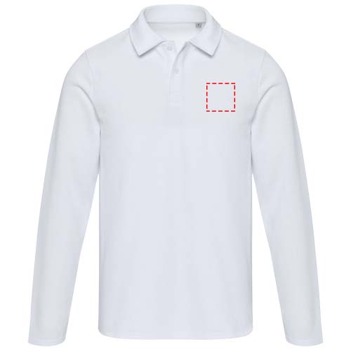 Apollo uniseks poloshirt met lange mouwen