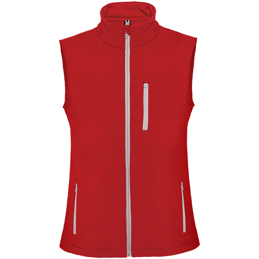 Gilet softshell unisexe Nevada - rouge