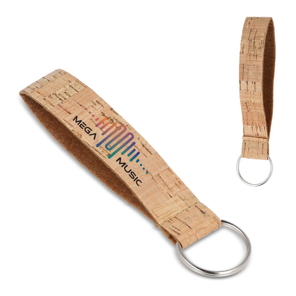 Bracelet en liège avec porte-clés 